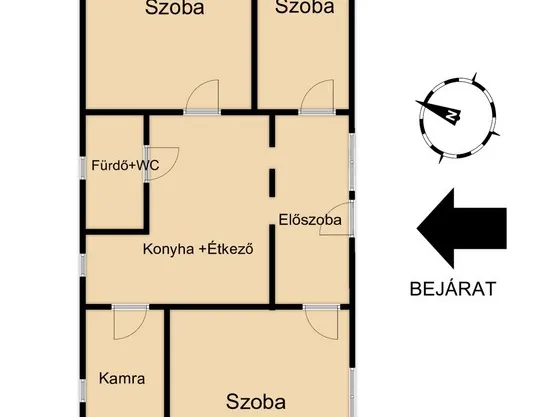 Eladó ház Árpás, Kápolna tér 97 nm