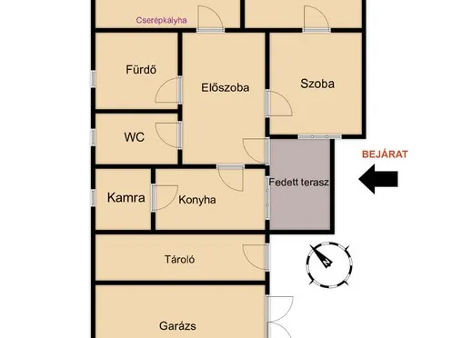 Eladó ház Tét 90 nm