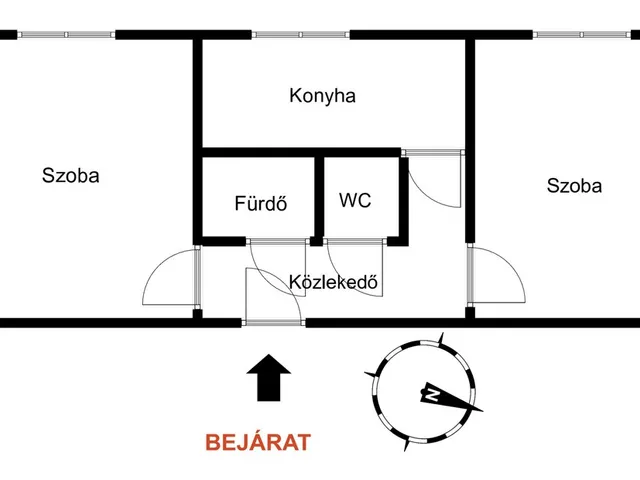 Kiadó lakás Győr, Ikva 49 nm