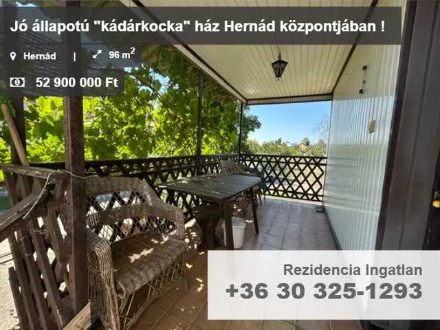 Eladó ház Hernád 96 nm