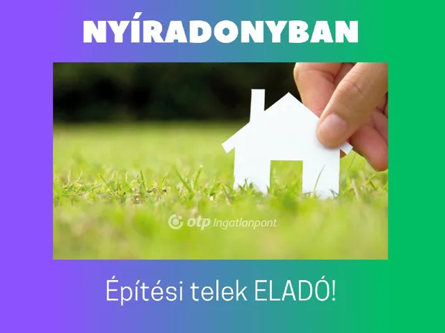 Eladó telek Nyíradony 991 nm