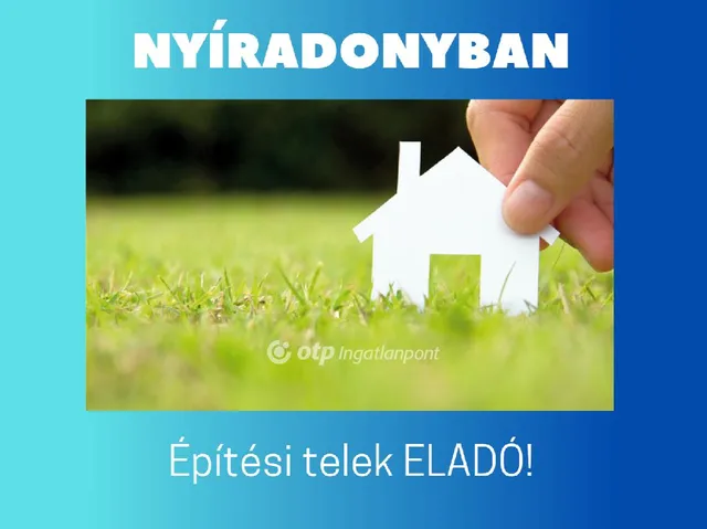 Eladó telek Nyíradony 1063 nm