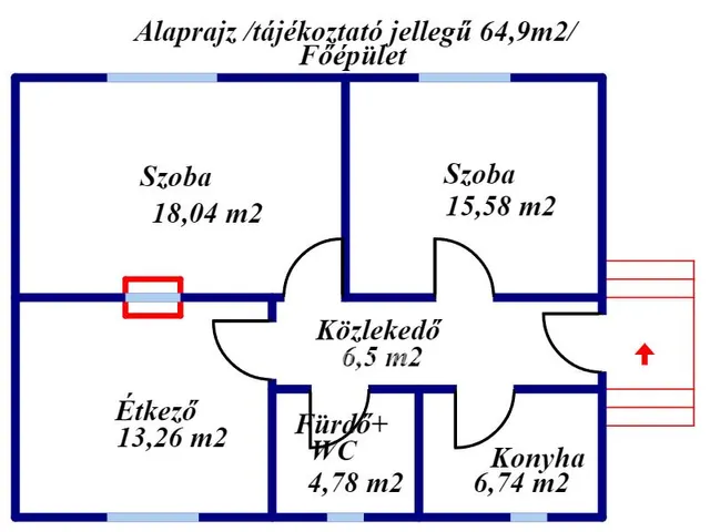 Eladó ház Nyíradony 65 nm