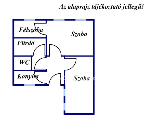 Eladó lakás Nyíregyháza 54 nm