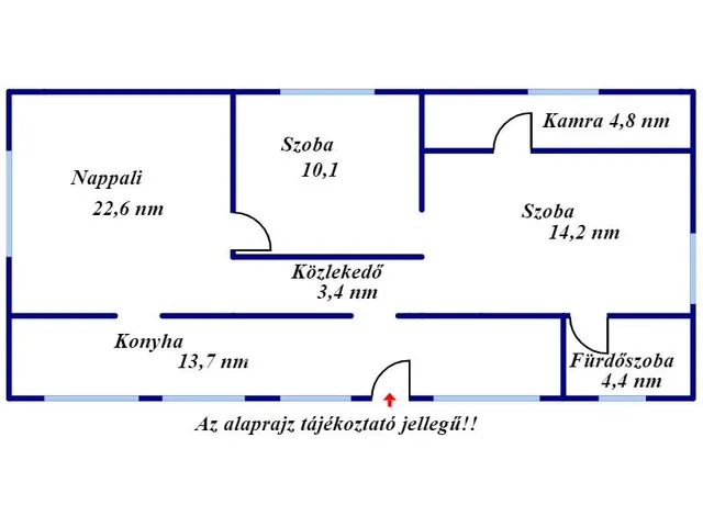 Eladó ház Karcag 73 nm