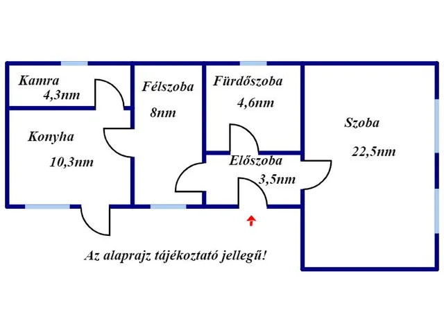 Eladó ház Kisújszállás 53 nm