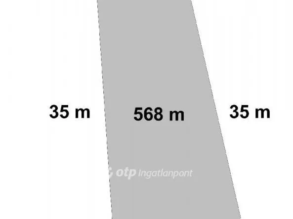 Eladó telek Berettyóújfalu 568 nm