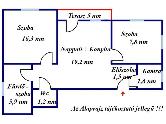 Eladó lakás Karcag 58 nm