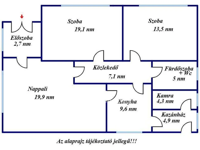 Eladó ház Kisújszállás 86 nm