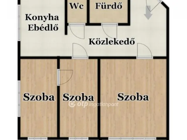 Eladó lakás Debrecen 58 nm