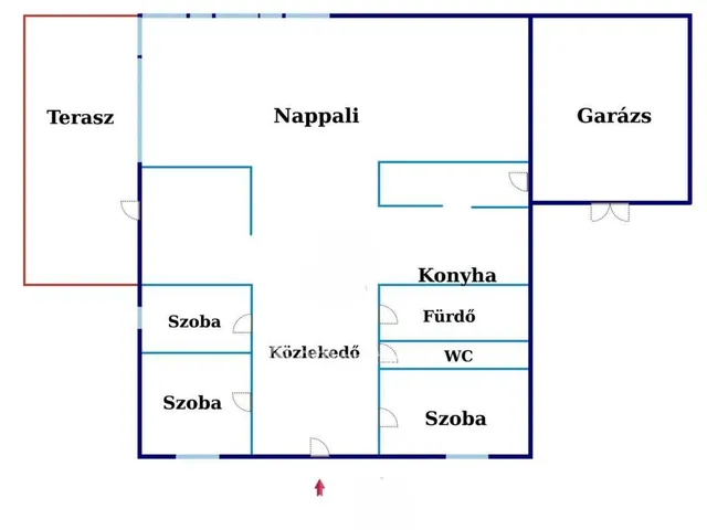 Eladó ház Komádi 110 nm
