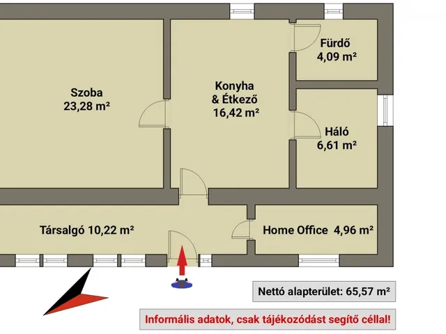 Eladó ház Hajdúnánás 65 nm