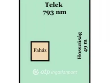 Eladó telek Debrecen 793 nm
