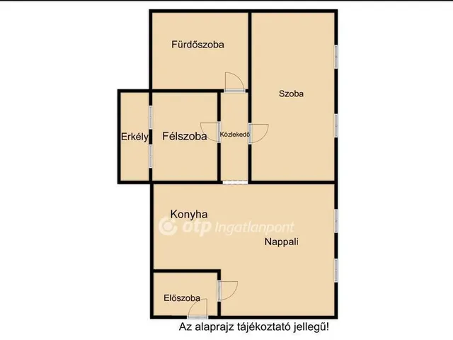 Eladó lakás Debrecen 55 nm