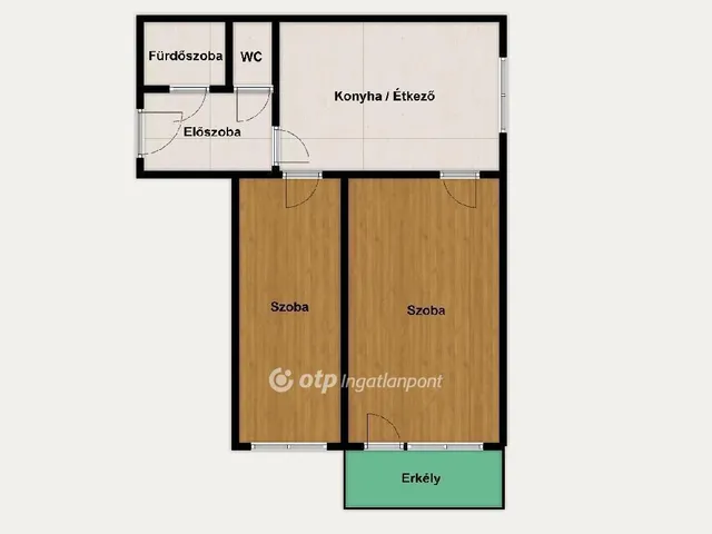 Eladó lakás Debrecen, Tócóskert 54 nm