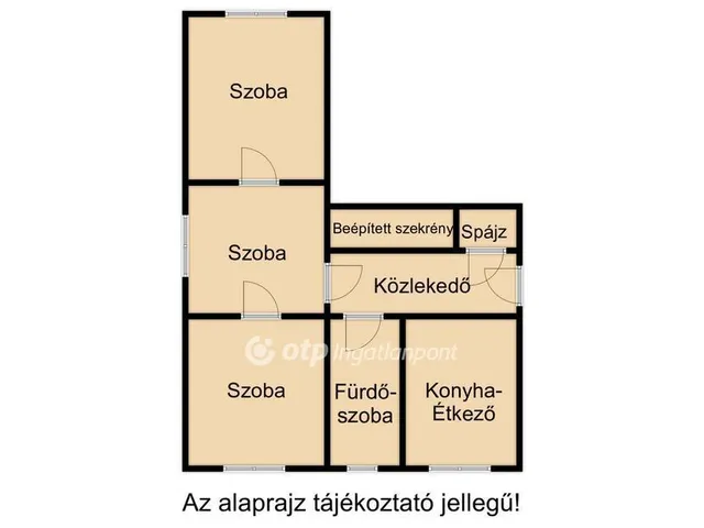 Eladó lakás Debrecen 56 nm