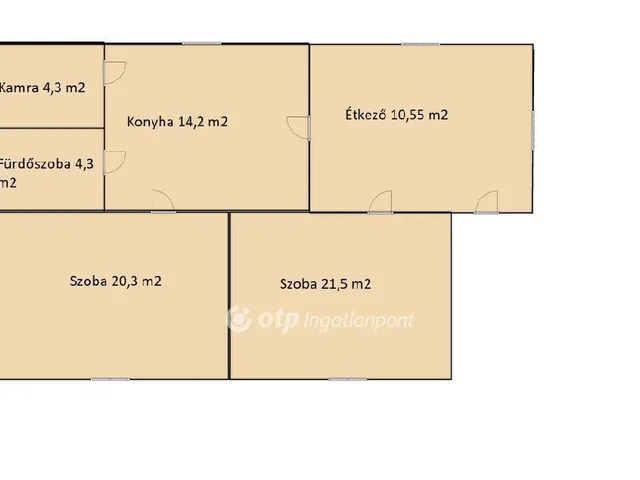 Eladó ház Mikepércs 70 nm