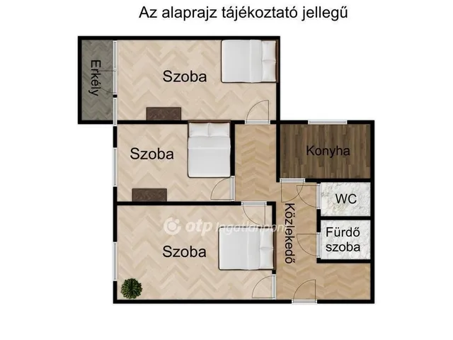 Eladó lakás Debrecen 72 nm