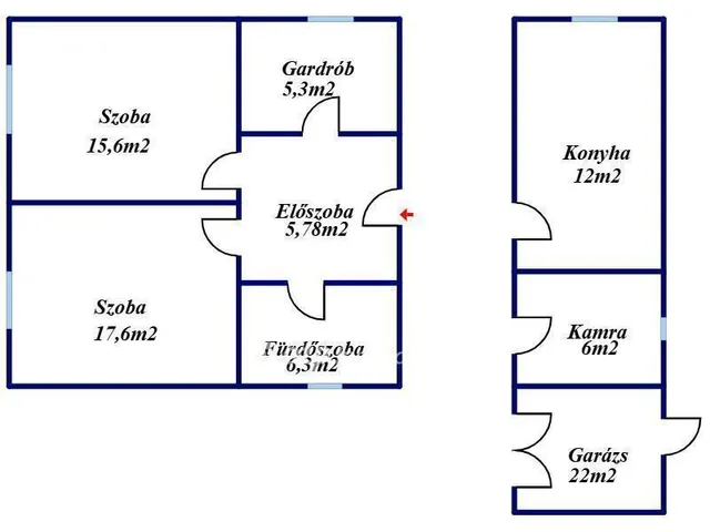 Eladó ház Debrecen, Tégláskert 70 nm