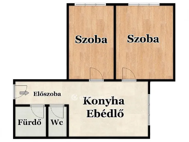 Eladó lakás Debrecen, Újkert 54 nm