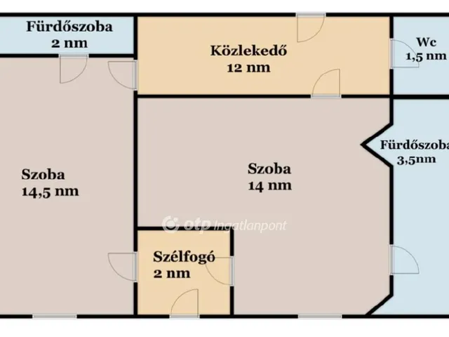 Eladó lakás Debrecen 54 nm