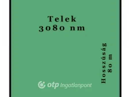 Eladó telek Debrecen 3080 nm