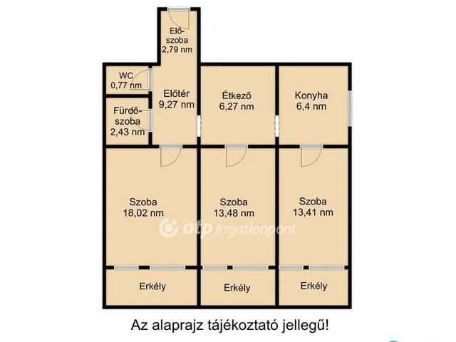 Eladó lakás Debrecen 75 nm