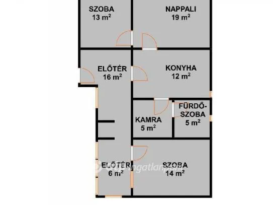 Eladó ház Komádi 90 nm