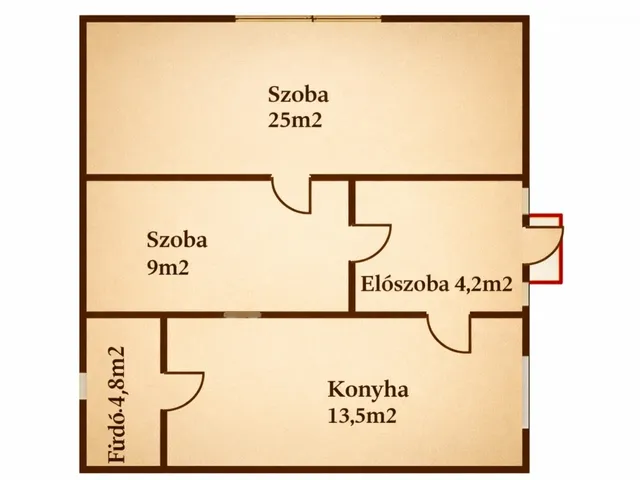 Eladó ház Létavértes 56 nm