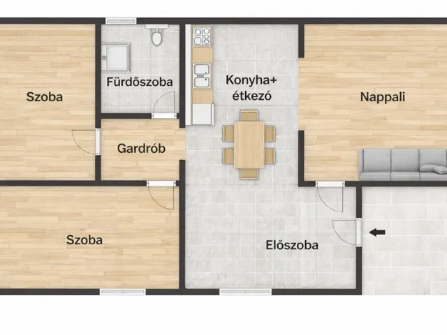 Eladó ház Hosszúpályi 85 nm