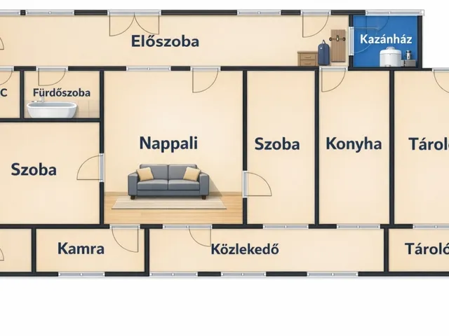 Eladó ház Hosszúpályi 150 nm