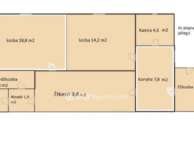 Eladó ház Mikepércs 67 nm