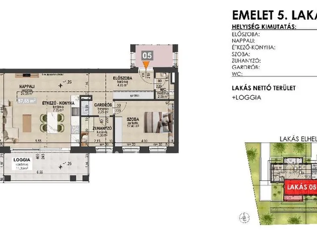 Eladó lakás Debrecen, Nagyerdőalja 58 nm