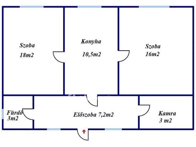 Eladó ház Mikepércs 58 nm