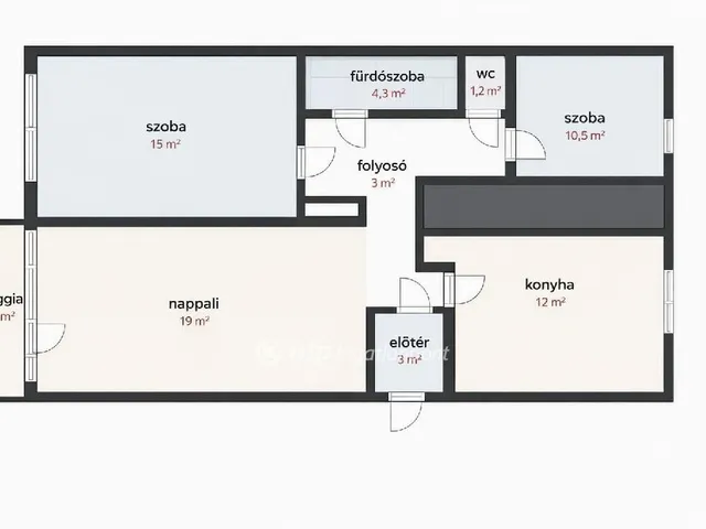 Eladó lakás Debrecen 71 nm