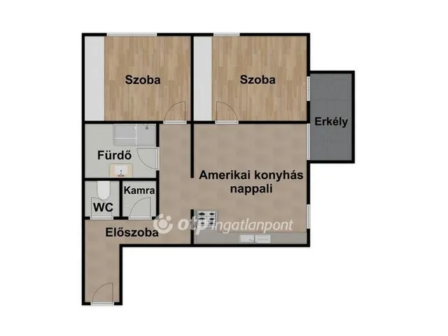 Kiadó lakás Debrecen, Homokkert 62 nm