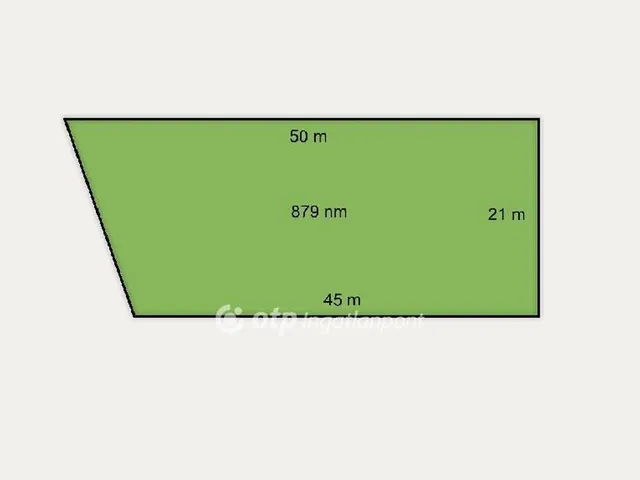 Eladó telek Debrecen 879 nm