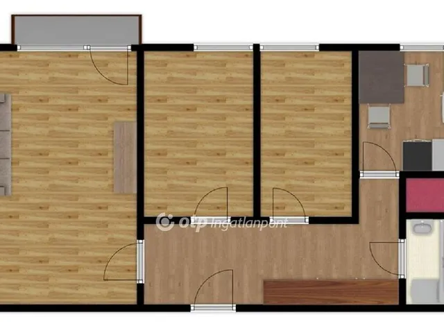 Eladó lakás Debrecen, Tócóvölgy 61 nm