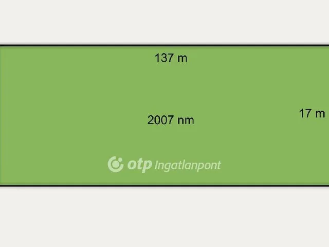 Eladó telek Nyíradony 2007 nm