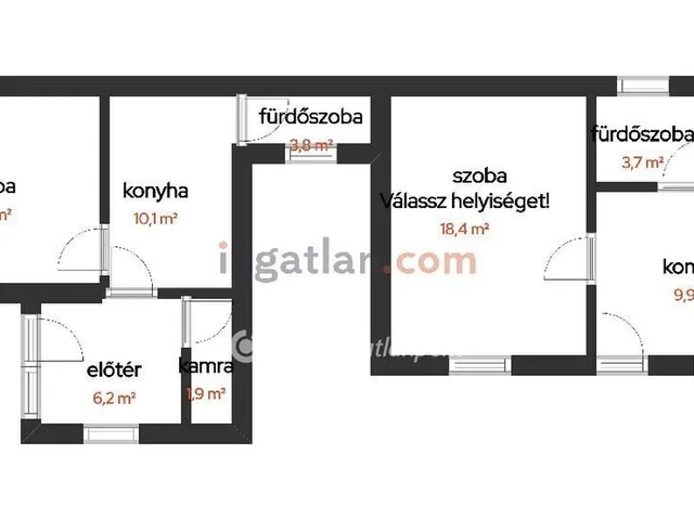 Eladó ház Hajdúszoboszló 74 nm