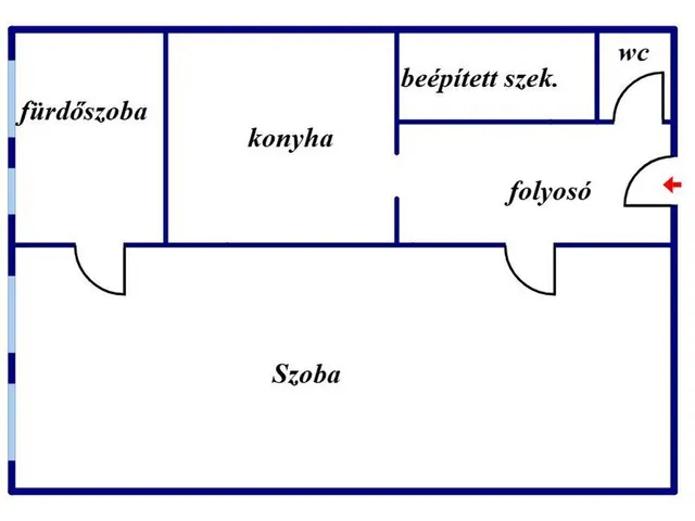 Eladó lakás Debrecen 27 nm