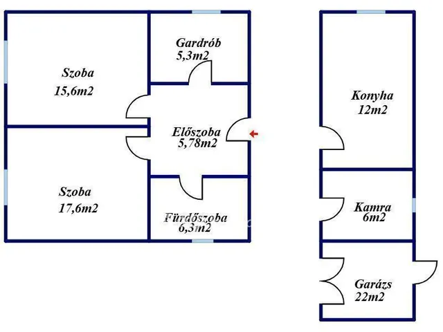 Eladó ház Debrecen, Tégláskert 70 nm