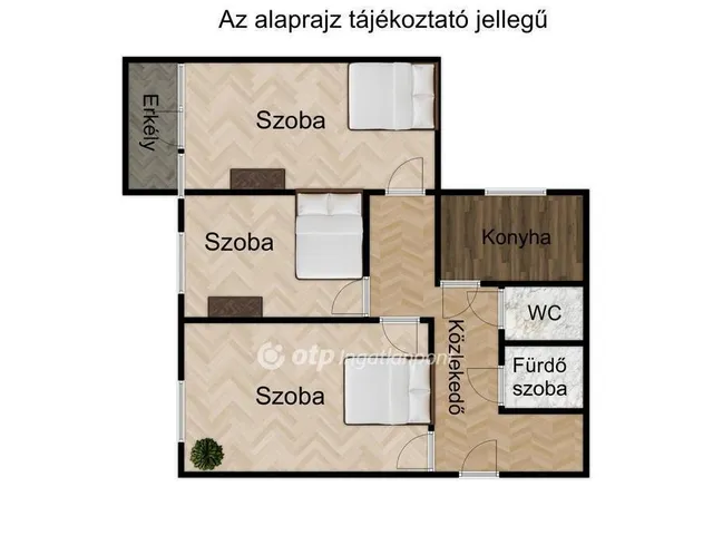 Eladó lakás Debrecen 72 nm