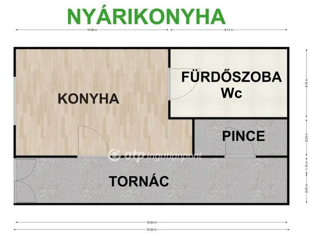 Eladó ház Szentpéterszeg 60 nm