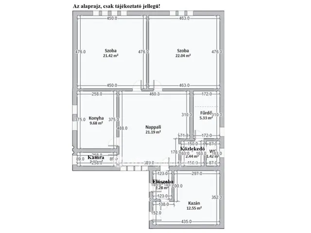 Eladó ház Püspökladány 100 nm