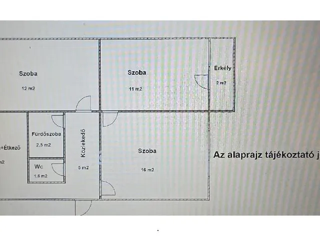 Eladó lakás Debrecen 60 nm