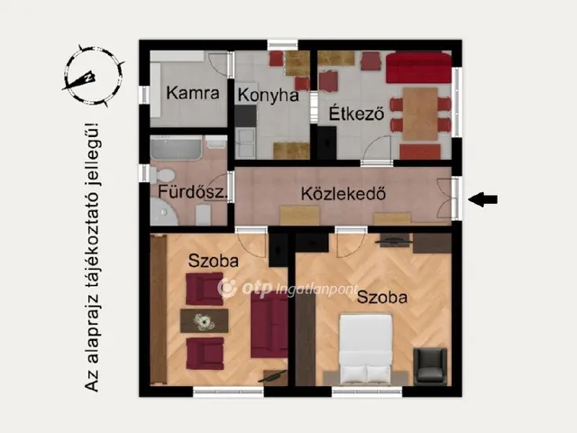 Eladó nyaraló Nyírábrány 70 nm