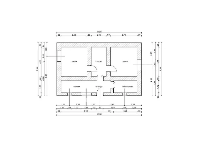 Eladó ház Kaba 55 nm
