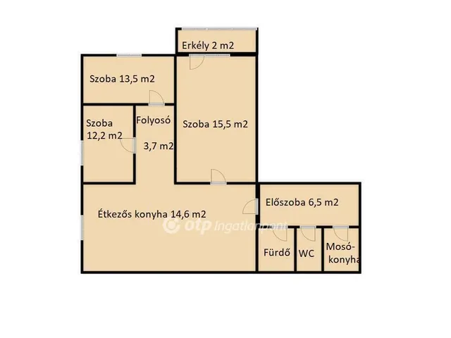 Eladó lakás Debrecen 72 nm