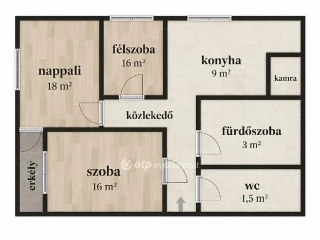 Eladó lakás Debrecen 65 nm
